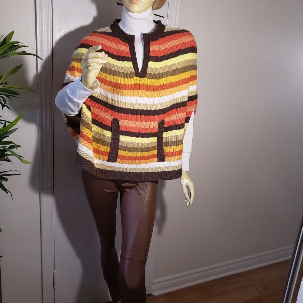 BSK poncho multicolor